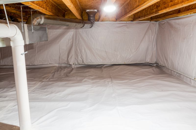 Insulation in Encapsulated Crawlspace
